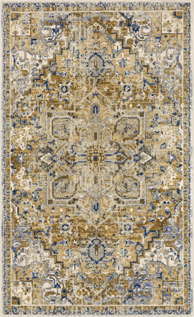 Karastan Tempest Perception Midnight Area Rug, 8'x11' - Contemporary ...