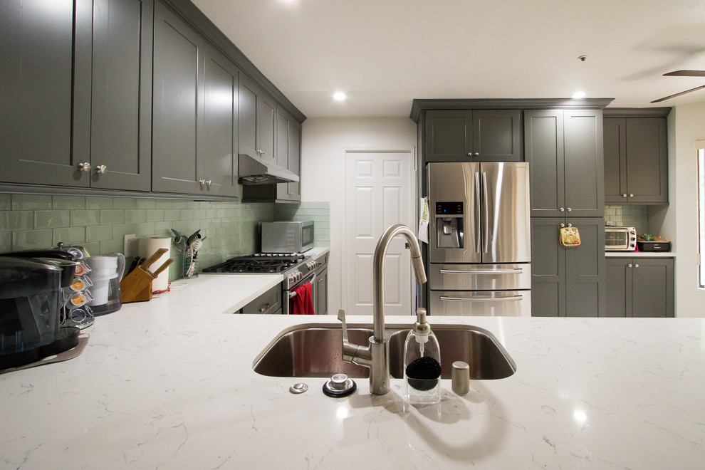 El Monte Kitchen Renovation Contemporary Kitchen Los Angeles by