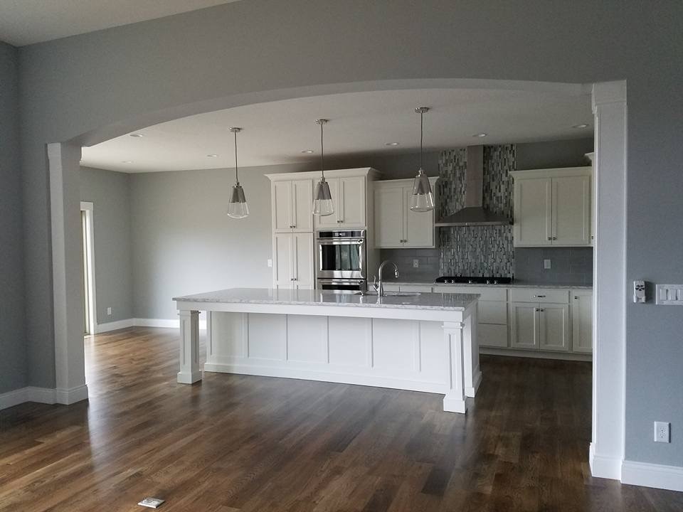Inspiration for a transitional kitchen remodel in Chicago
