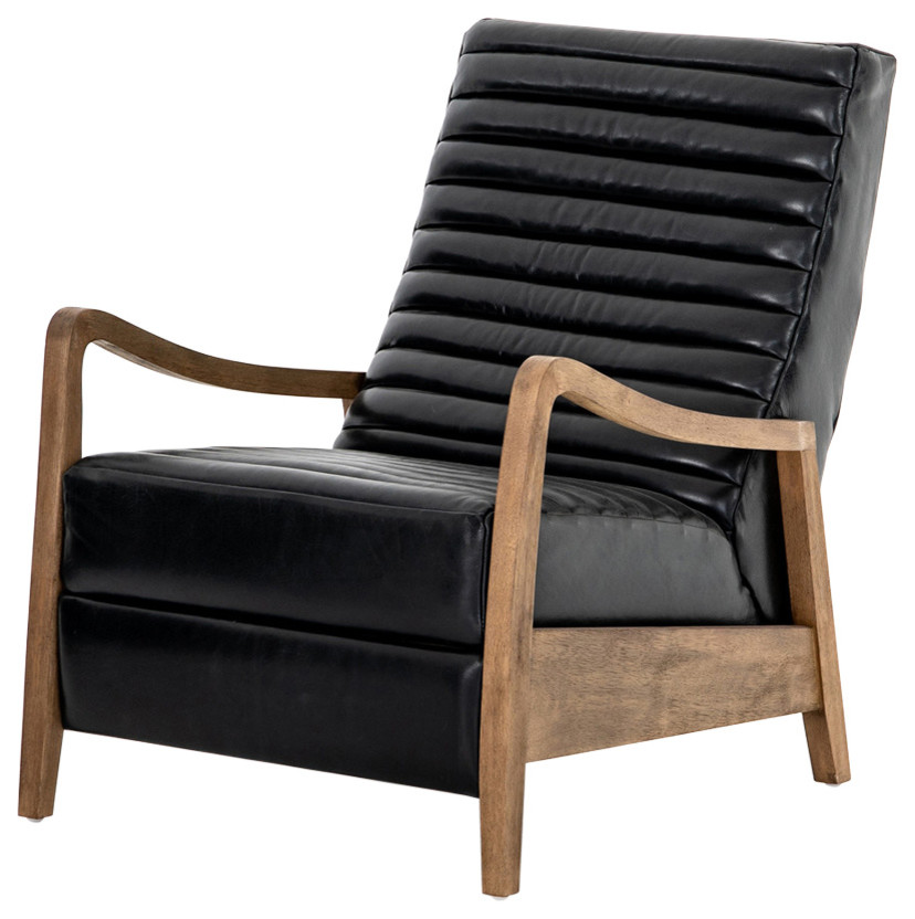 Four Hands Chance Recliner Midcentury Recliner Chairs by Four