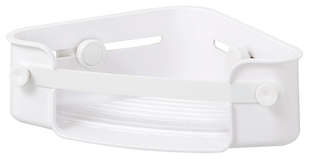 Umbra Flex Corner Shower Caddy With Patented GelLock Technology