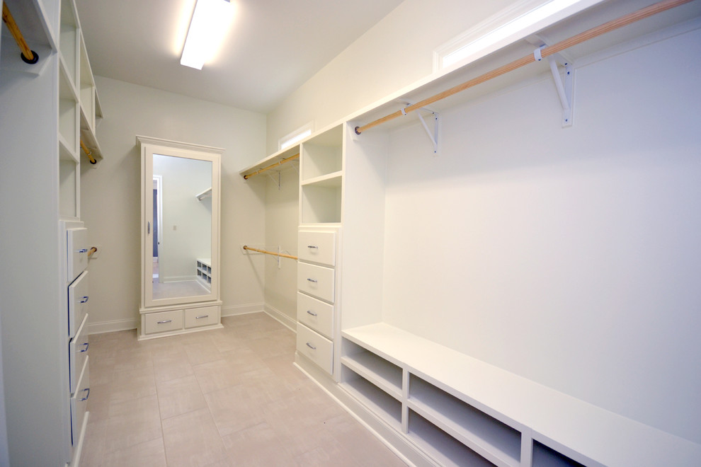 Transitional storage and wardrobe in New Orleans.