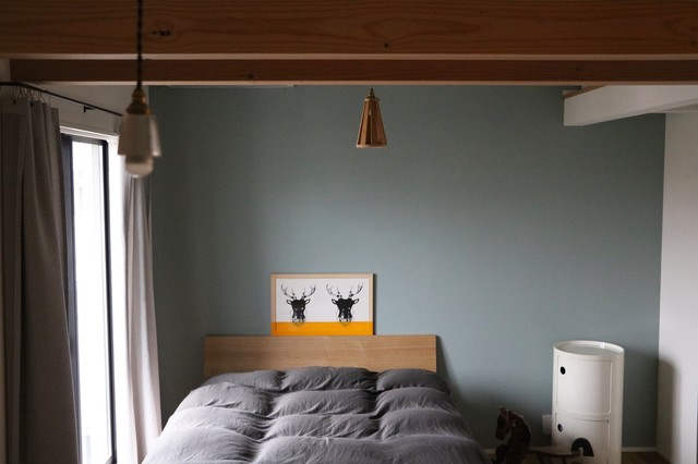 こもれびハウス skandinavisch-schlafzimmer