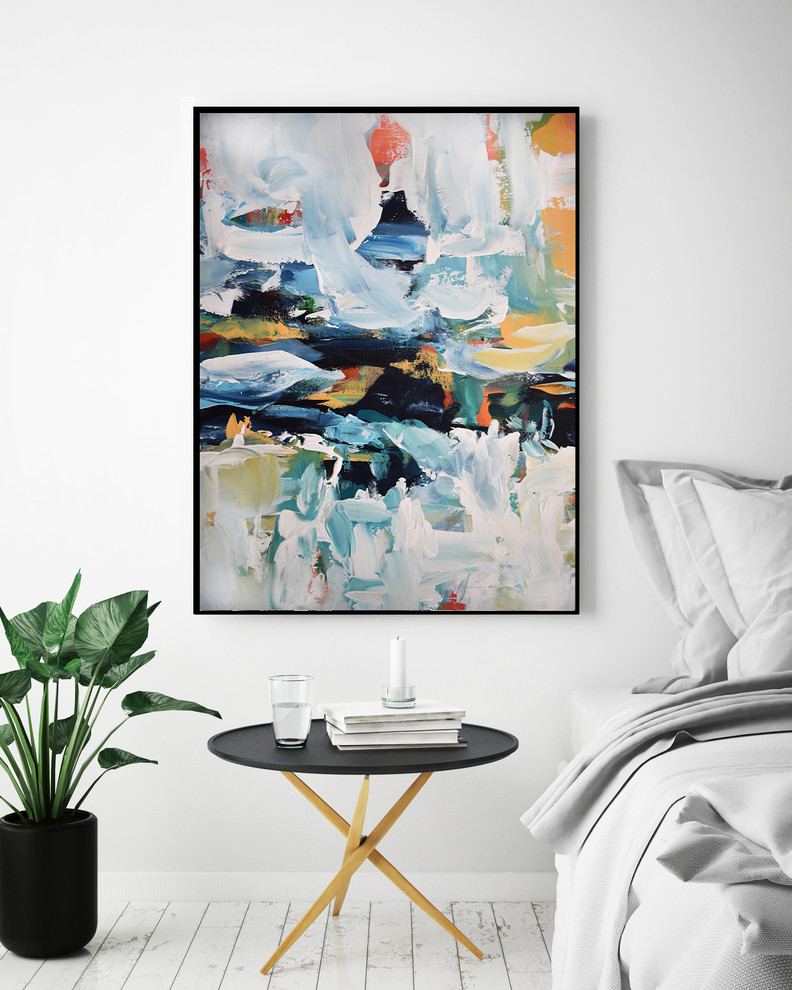 Abstract Art Prints Home Decor Large Wall Art Prints London by Omar