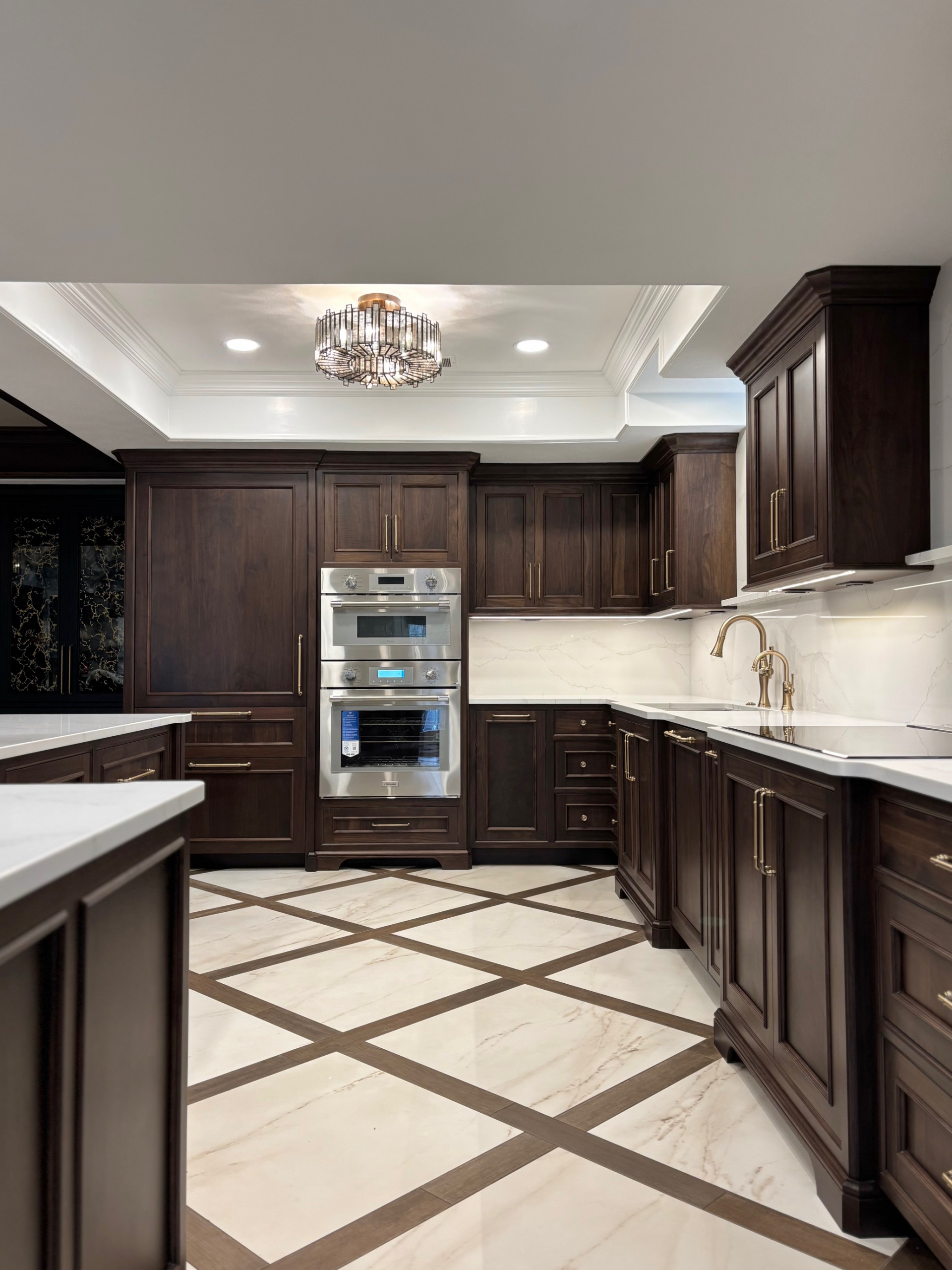 A Luxe and Timeless Lower-Level for Entertaining