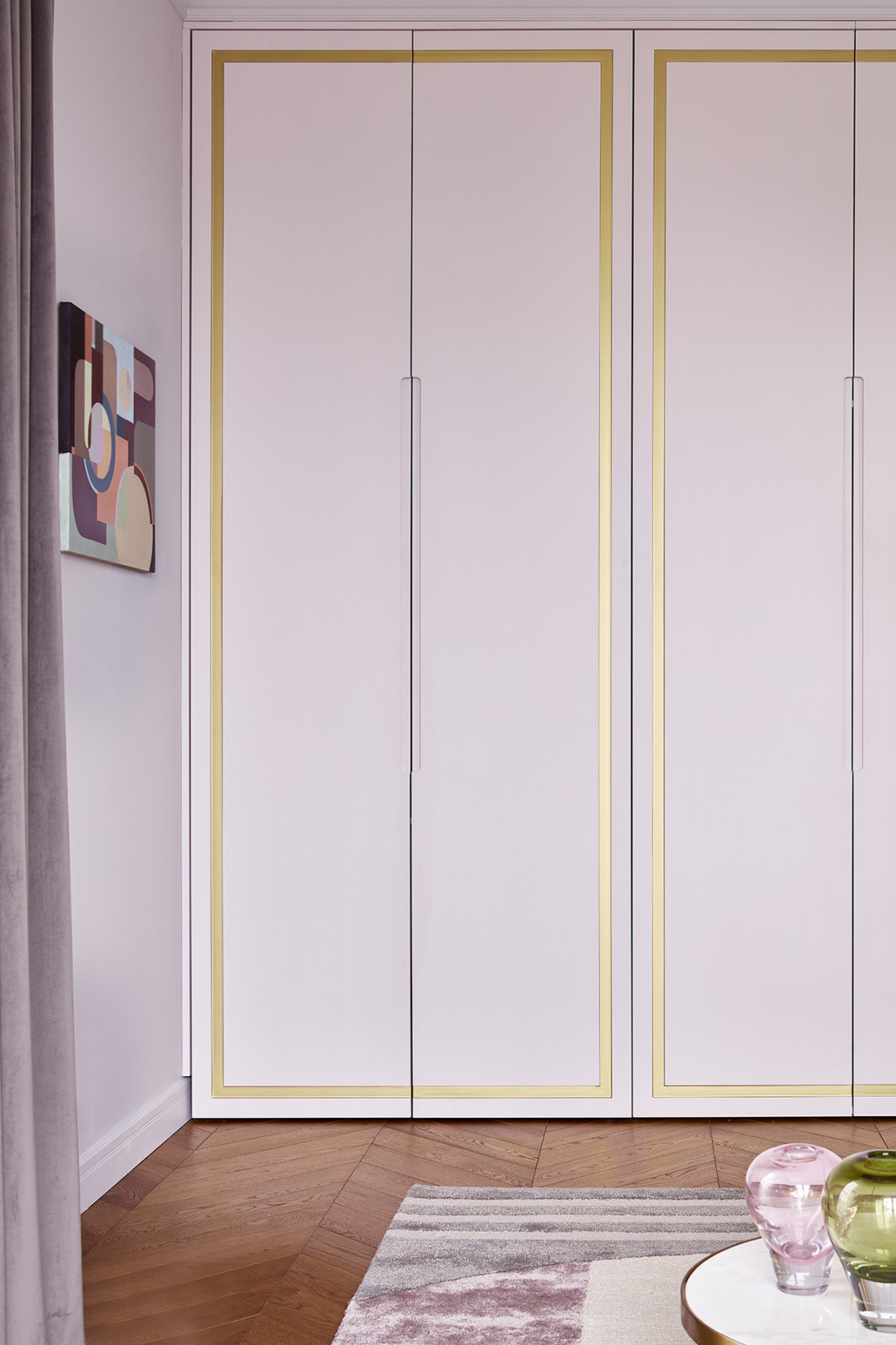 Современный ар деко для молодой семьи