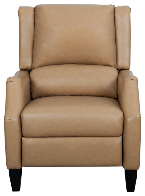 abbyson brown leather recliner