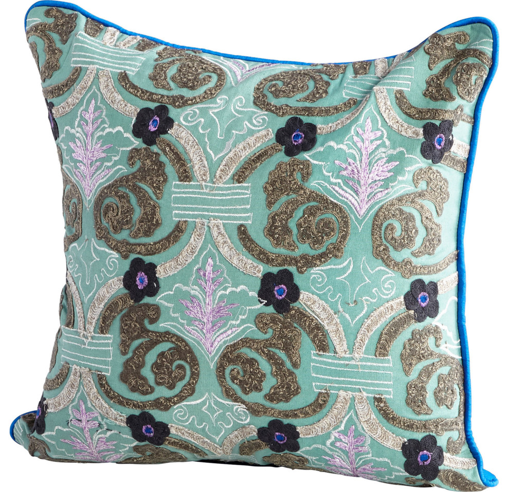 09422 Pillow Cover - Multi Colored Blue