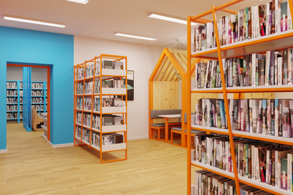 Дизайн-проект Модельной библиотеки в г.Улан-Удэ (Республика Бурятия)