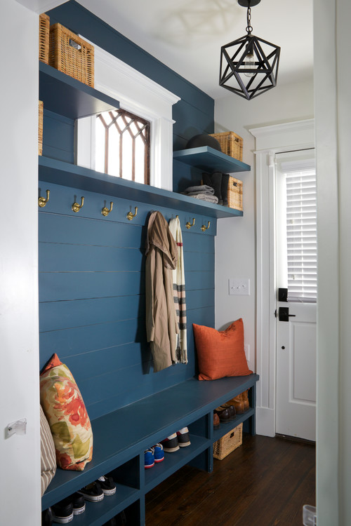 view of mudroom with ample storage space