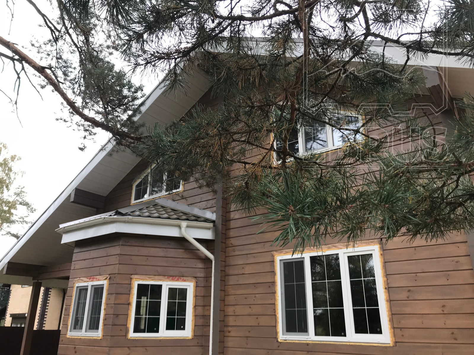 Дом из клееного бруса недорого "под ключ"