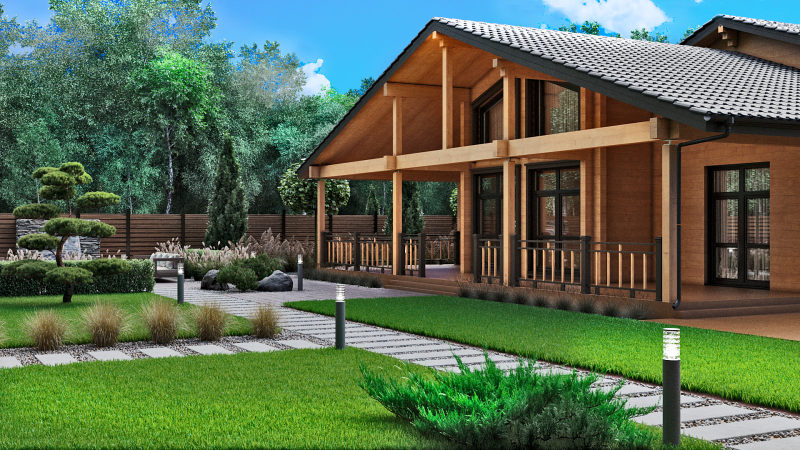 Ландшафт участка в г.Среднеуральск