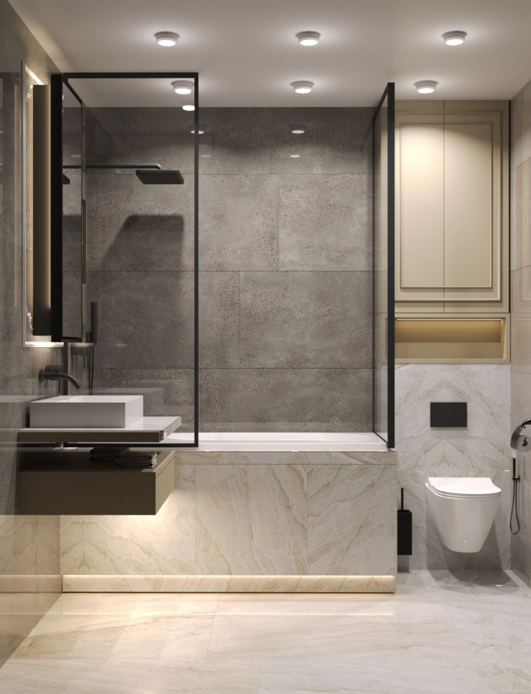 Просторная квартира с гостевой в классическом стиле