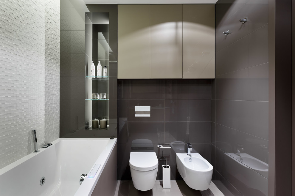 Интерьер ванной комнаты