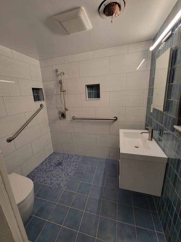 Wet Room, Curbless Shower