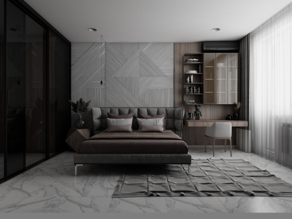 №14. Стильный и сильный интерьер в центре города Иркутск.