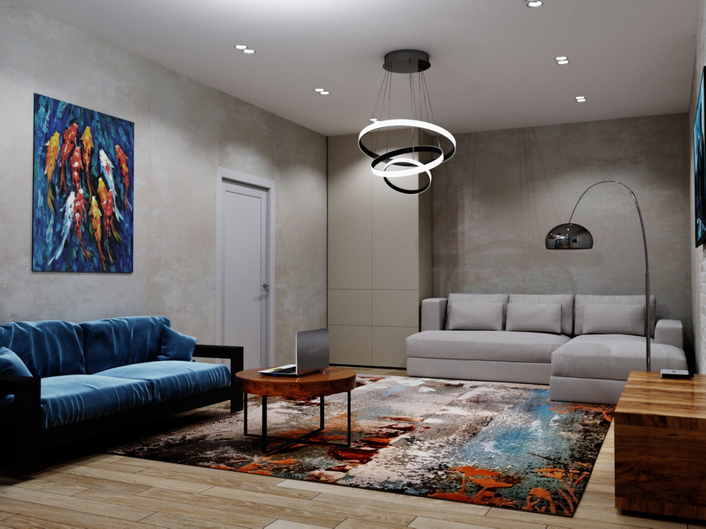 Дизайн-проект однокомнатной квартиры