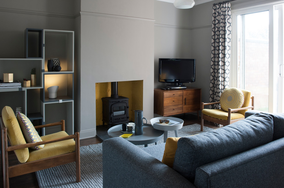 Scandi living room in Belfast.