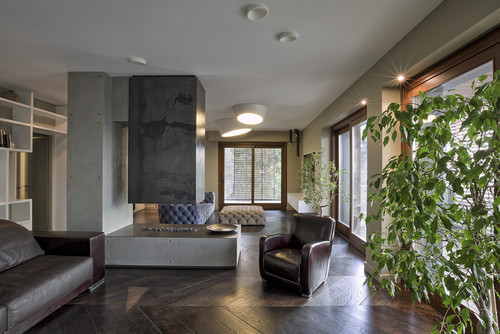 Interior with terrace