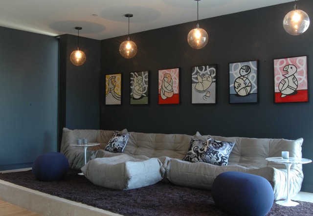 living room contemporaneo-salon