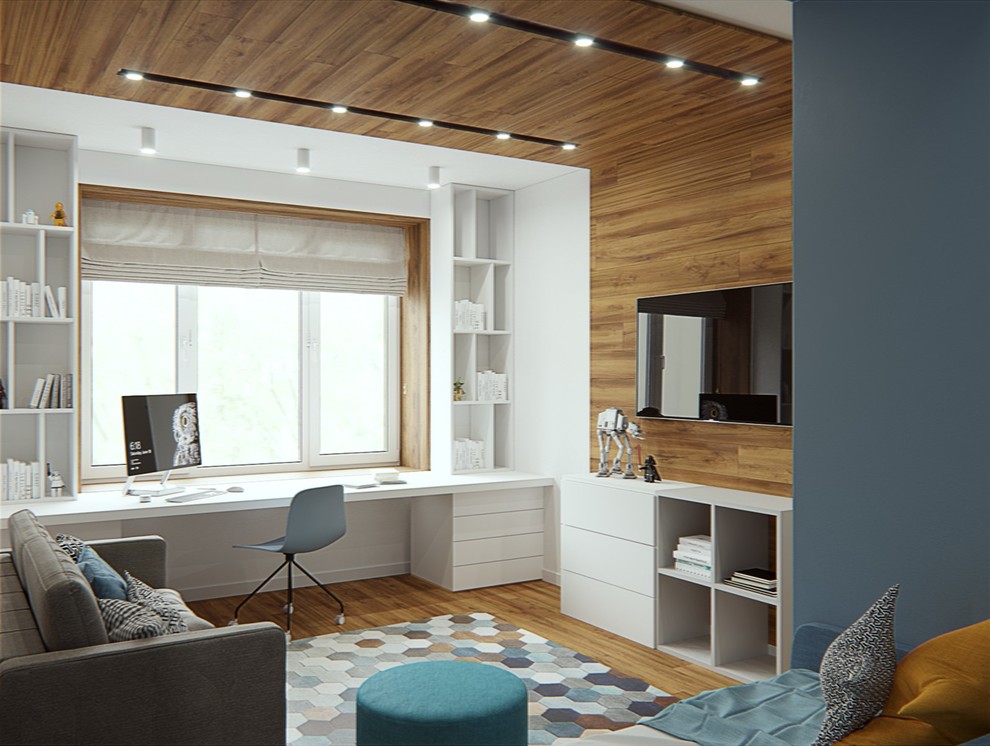 Современная квартира для молодой семьи