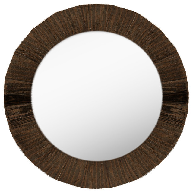 Round Wall Mirror Rustic Wall Mirrors By Ptm Images