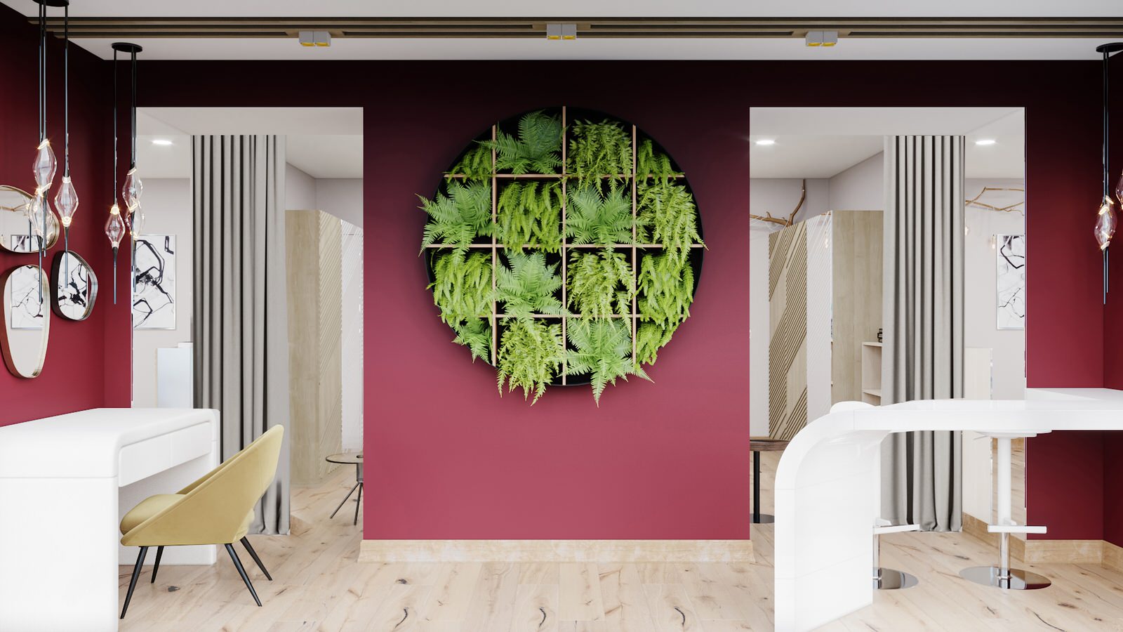 Дизайн-проект квартиры 100кв.м. для семьи из 4х человек в Северном парке