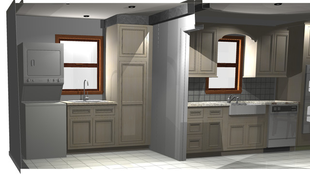Kitchen Sketch transitional
