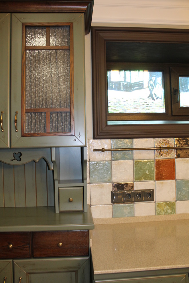 Кухня-столовая. Заородный дом.