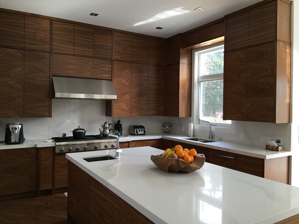Transitional kitchen photo in Toronto