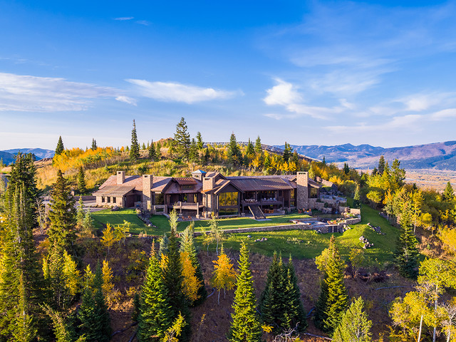 Jackson Hole rustico-facciata