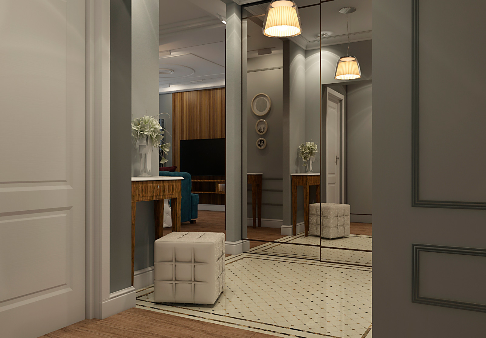 АМЕРИКАНСКАЯ КЛАССИКА DE LUXE (холл)