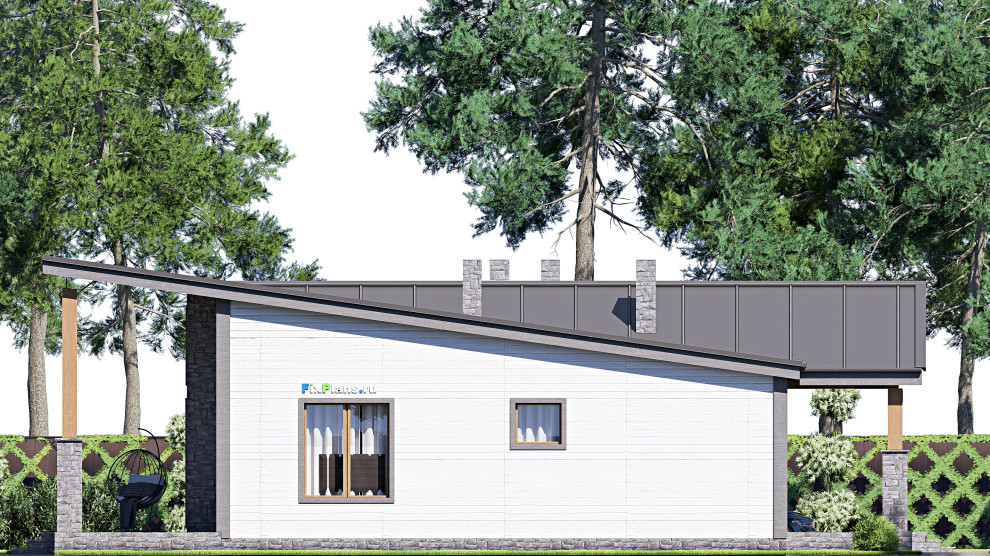 Проект одноэтажного дома 16х18м S211м2 F-17180