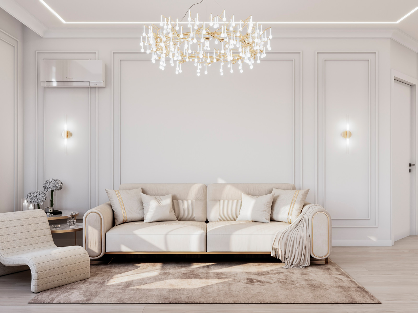 ДИЗАЙН ПРОЕКТ КВАРТИРЫ S=56,07 КВ.М.