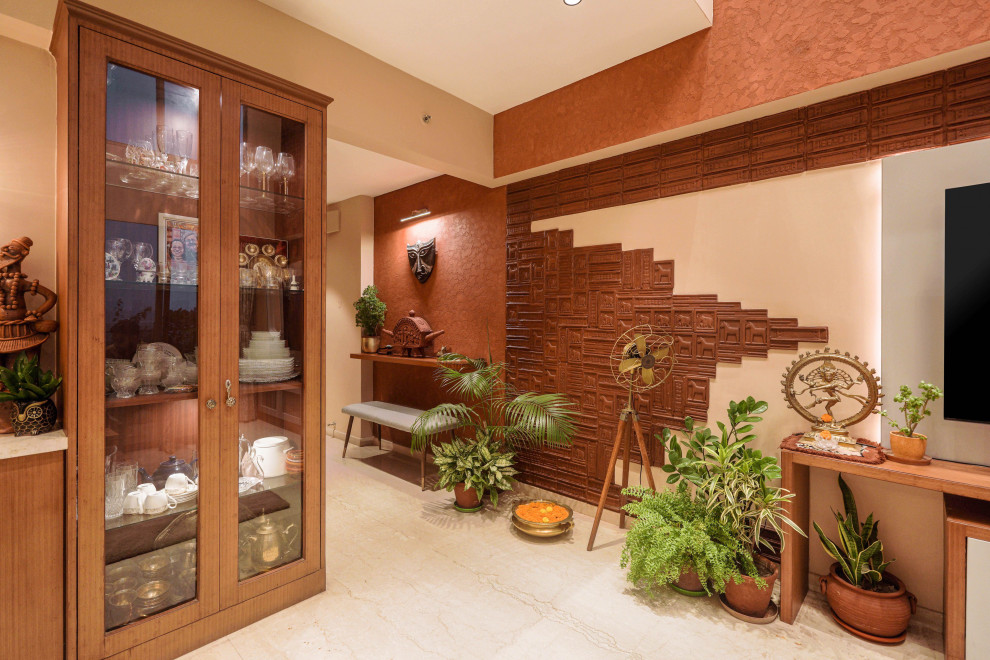 Indian utility room in Bengaluru.