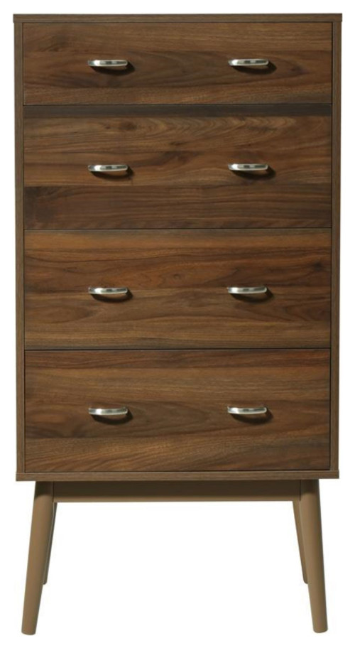 4D Concepts Montage Midcentury 4 Drawer Chest 151004