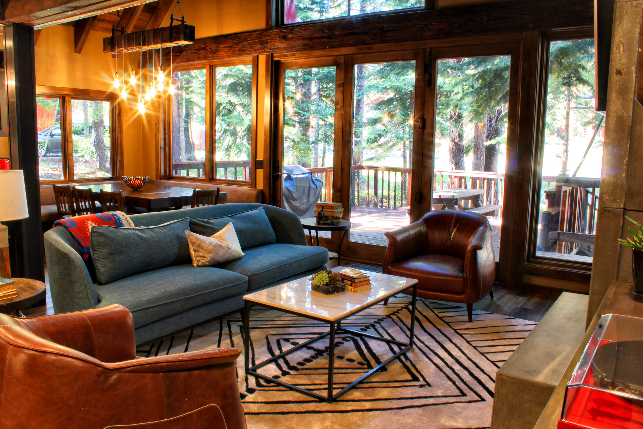 Industrial Mountain Modern Cabin