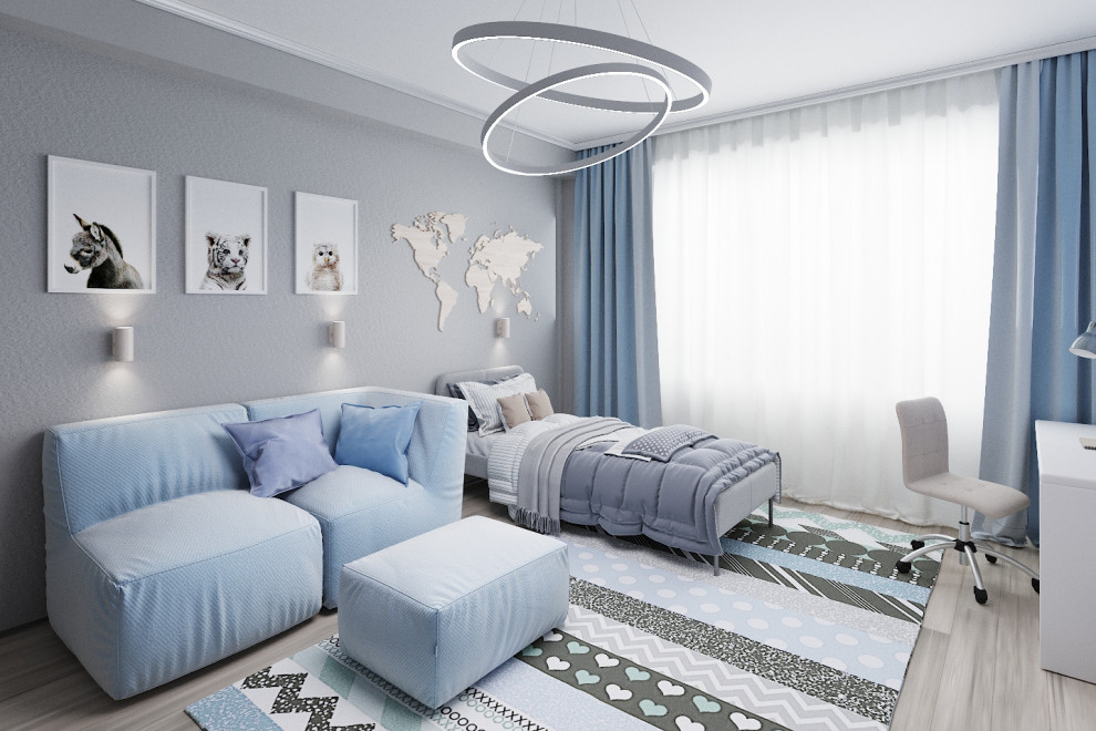 Трехкомнатная квартира в ЖК "Серебряный бор"