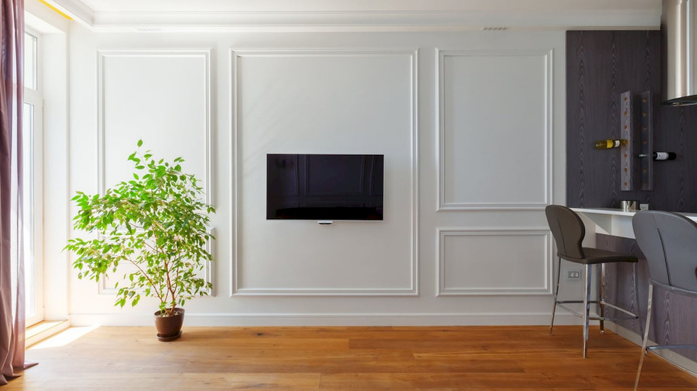 Современная классика в двухкомнатной квартире