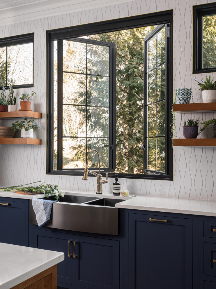 Kitchen - transitional kitchen idea
