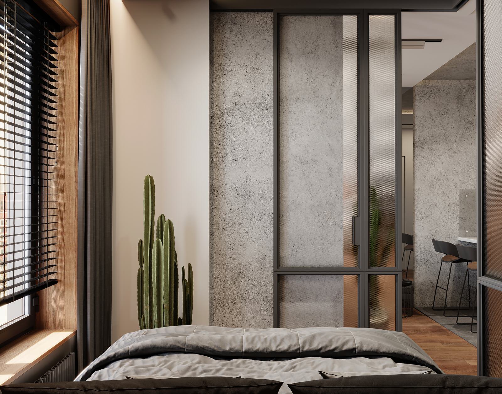 Дизайн интерьера 1к квартиры в ЖК Зиларт