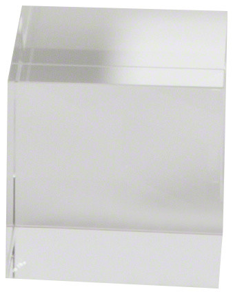 Crystal Cube Riser, Medium, Small - Contemporary - Decorative Objects ...