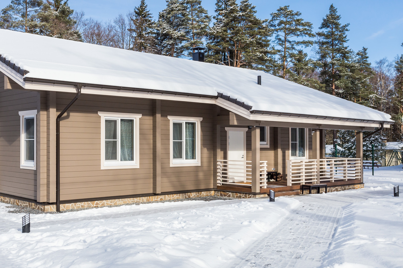 Финский уют - дом из клееного бруса с русской душой