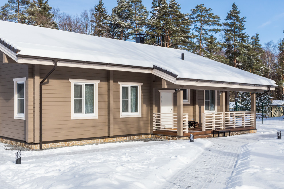 Финский уют - дом из клееного бруса с русской душой