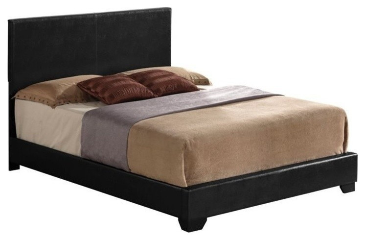 Acme Queen Bed in Black Finish 14340Q
