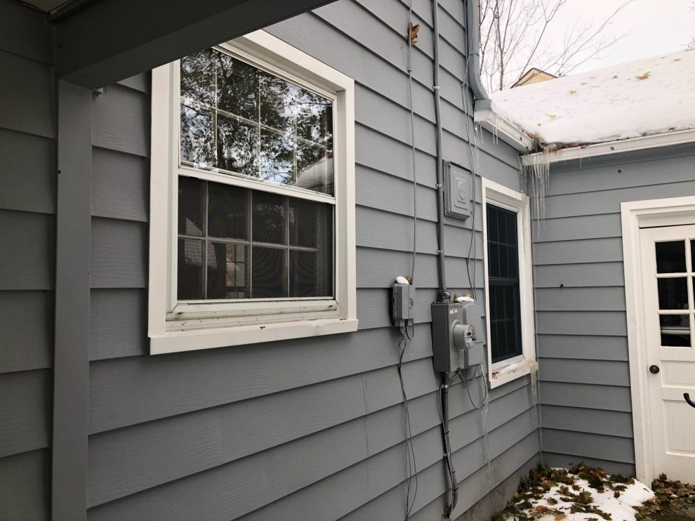 Window removal what to do with exterior wall