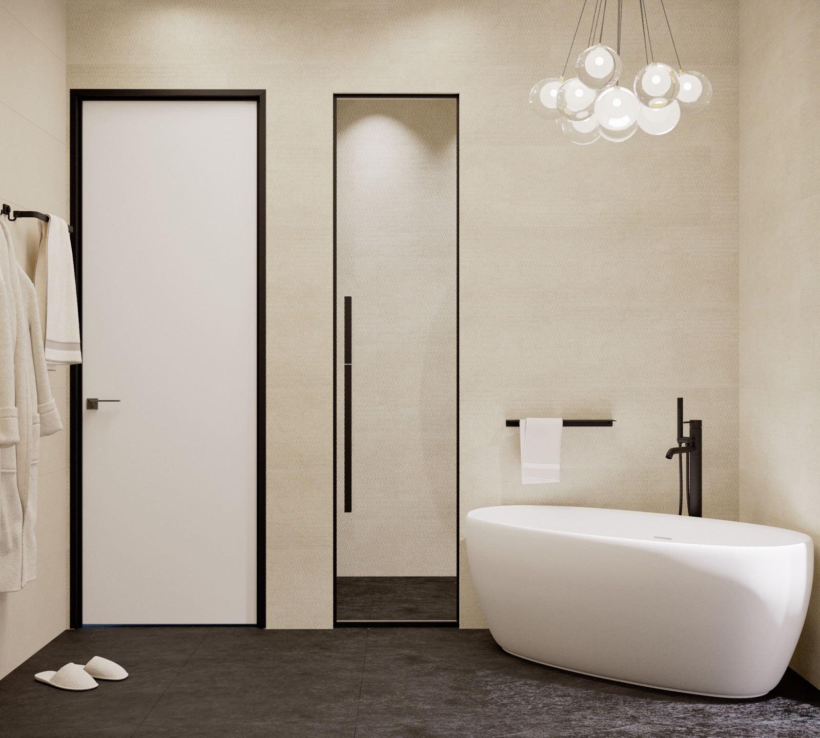 Четырехкомнатная квартира для семьи