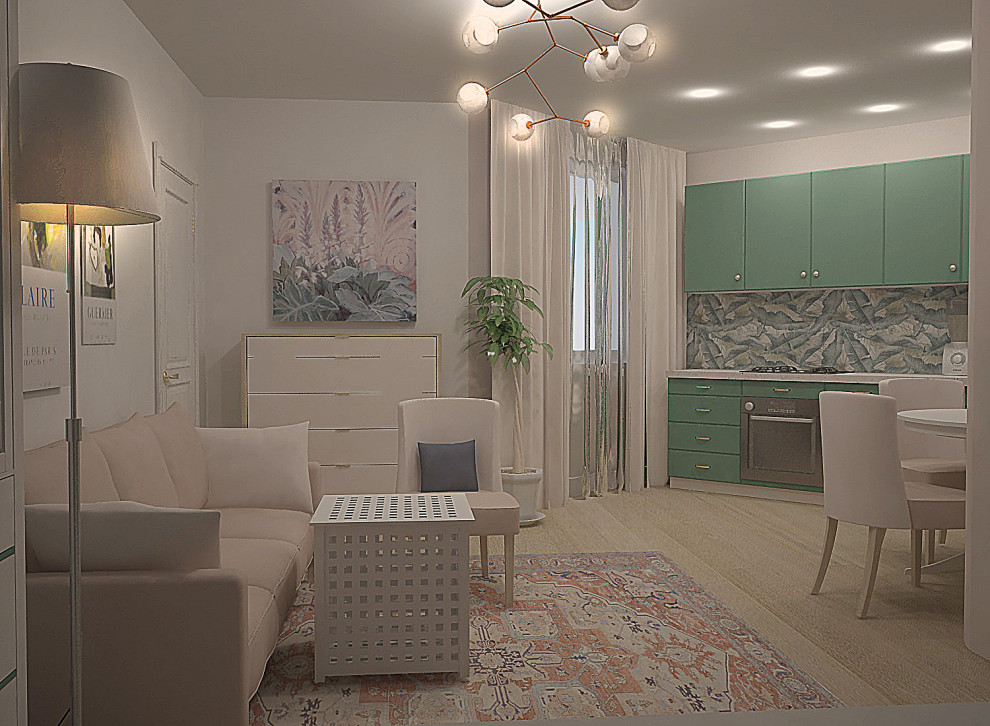 Квартира с интересной планировкой.