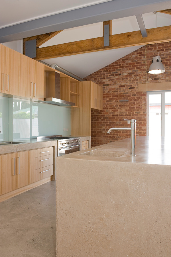 Inspiration for an industrial kitchen in Adelaide.