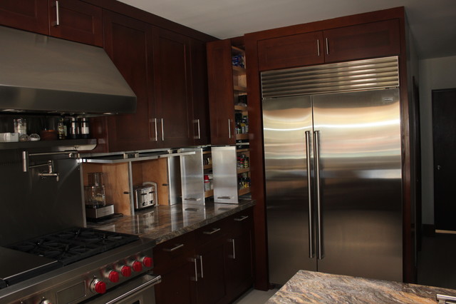 Man Cave contemporary-kitchen